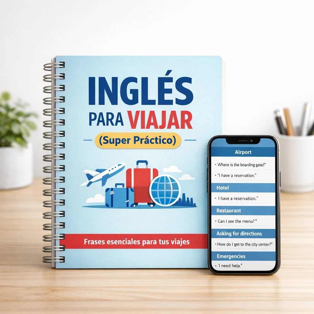 Guía Completa de Inglés para Viajar + 3 Regalos