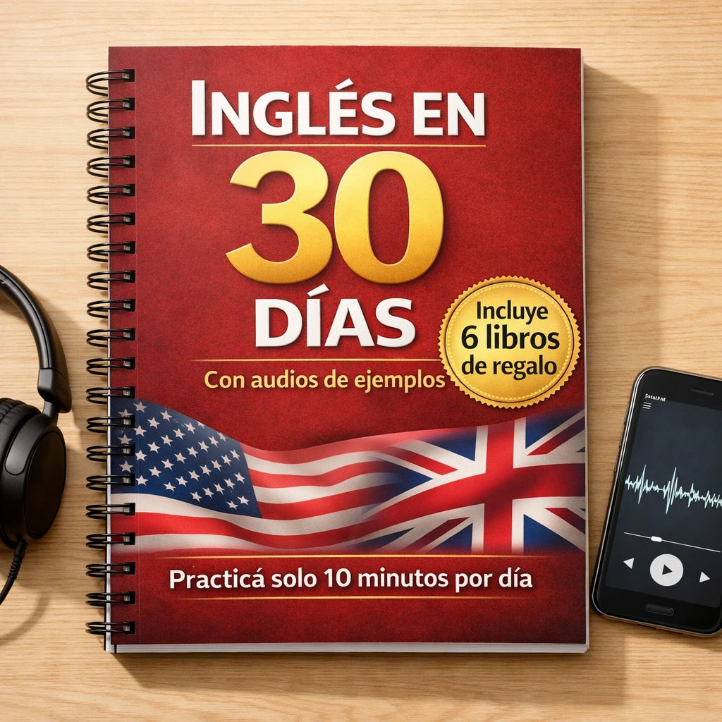 Aprende Inglés en solo 30 Días + 6 REGALOS